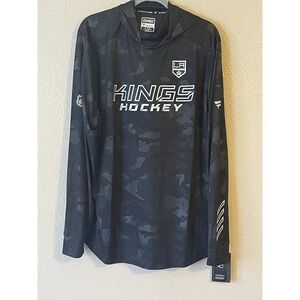 Men's XL NWT Los Angeles Kings Fanatics‎ Authentic Pro Locker Room Camo Hoodie